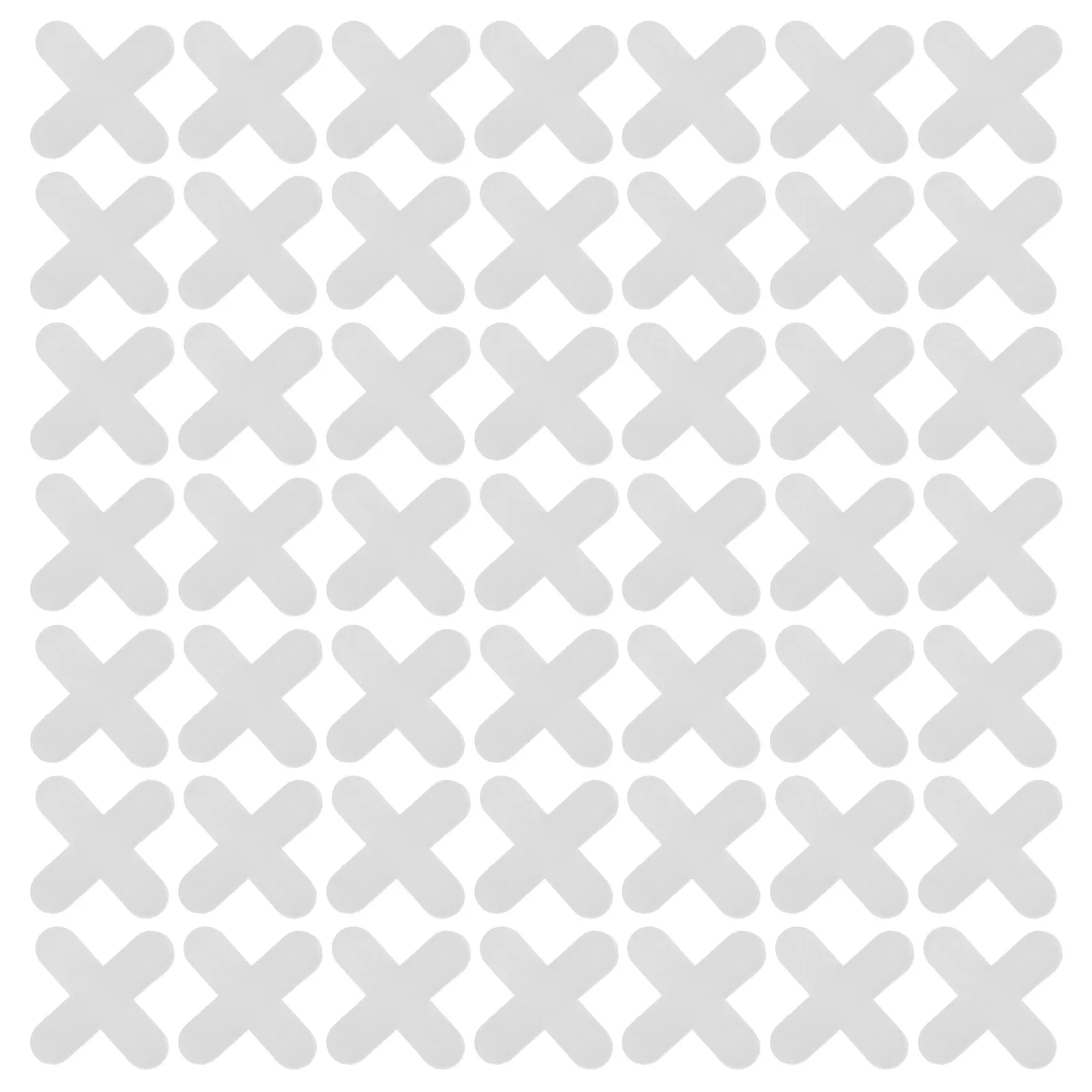 

500 шт. пластиковых крестообразных прокладок для плитки, инструмент для точного выравнивания и позиционирования напольной и настенной керамической плитки