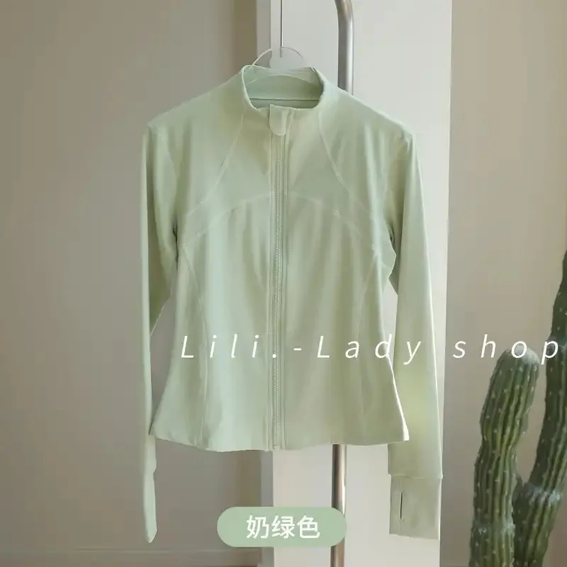 Women 2026 New Yoga Slim Fit Cycling Running Badminton Coat Quick Dry Fitness Sportswear