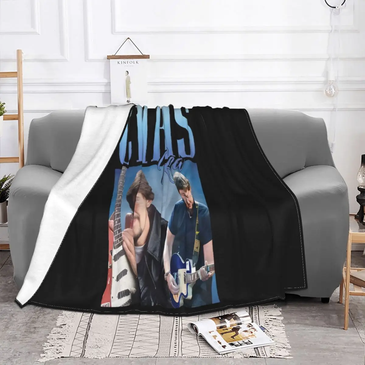 Chris Rea Appreciation Anime Knee Blanket Blankets & Throws Custom Blanket Personalized Throw Blanket