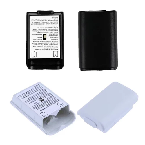 Imagen 2 del producto 100 unids/lote paquete de batería de alta calidad cubierta Shell Kit de funda protectora para Xbox 360 pieza de reparación de controlador inalámbrico