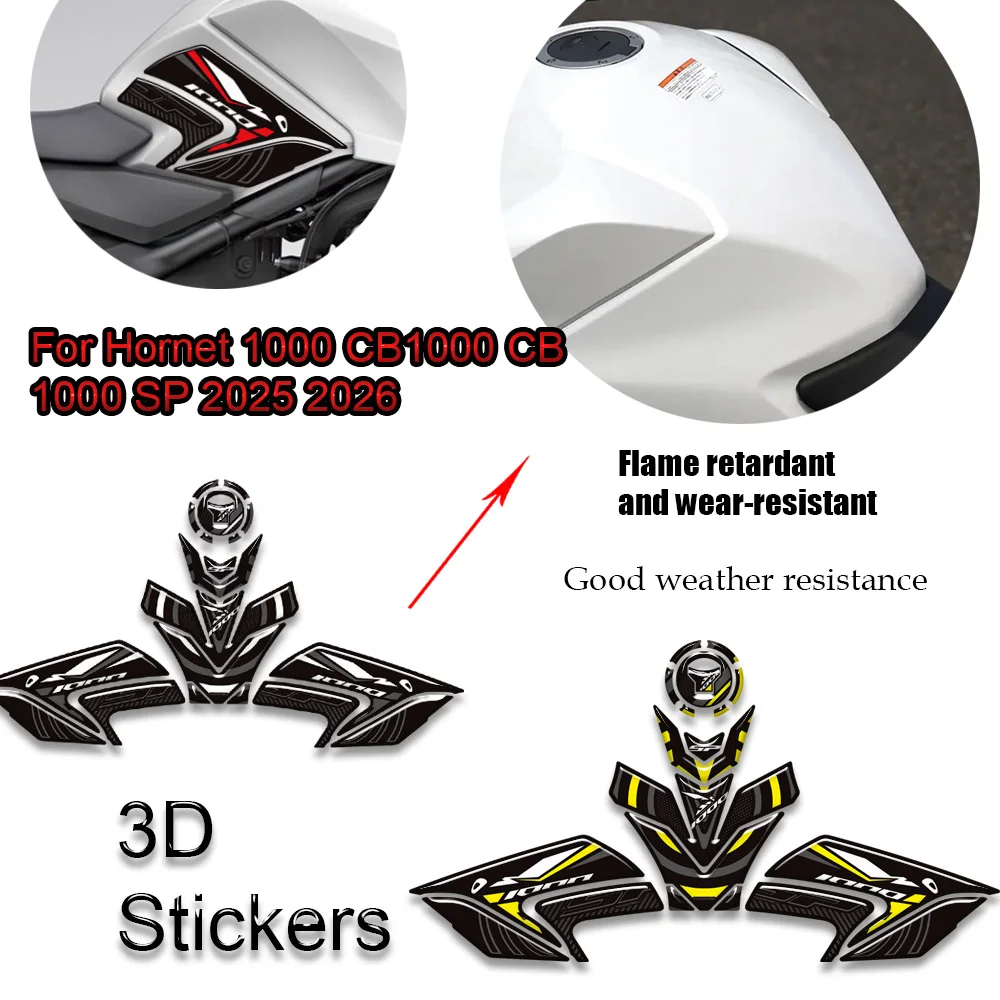 

2025 2026 For Hornet 1000 CB1000 CB 1000 SPMotorcycleTank Pad TankPad Cap Grips Gas Fuel Knee Stickers Protective cover