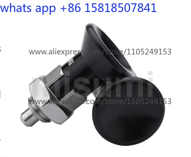 5 pcs  Economical knob plunger stainless steel compact