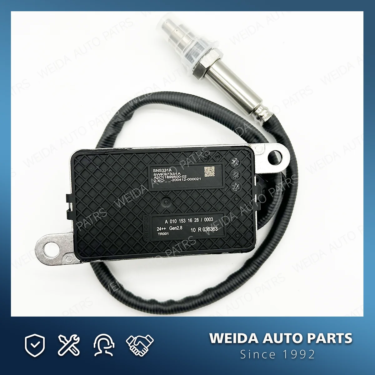5WK97331A Nitrogen Oxide Sensor For Mercedes Benz Axor Actros Truck NOx Sensors A0101531628 0101531628