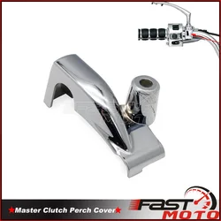 Chrome Master Clutch Perch Cover For Honda Stateline VT1300 Sabre Fury VTX1300 Interstate VT1300CT VTX1300 Shadow 1100 750 ACE