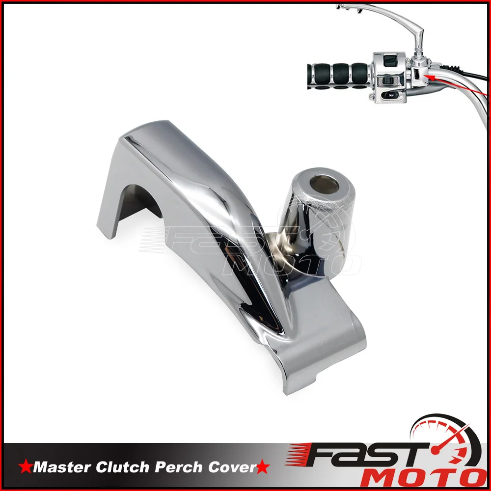 Chrome Master Clutch Perch Cover For Honda Stateline VT1300 Sabre Fury VTX1300 Interstate VT1300CT VTX1300 Shadow 1100 750 ACE