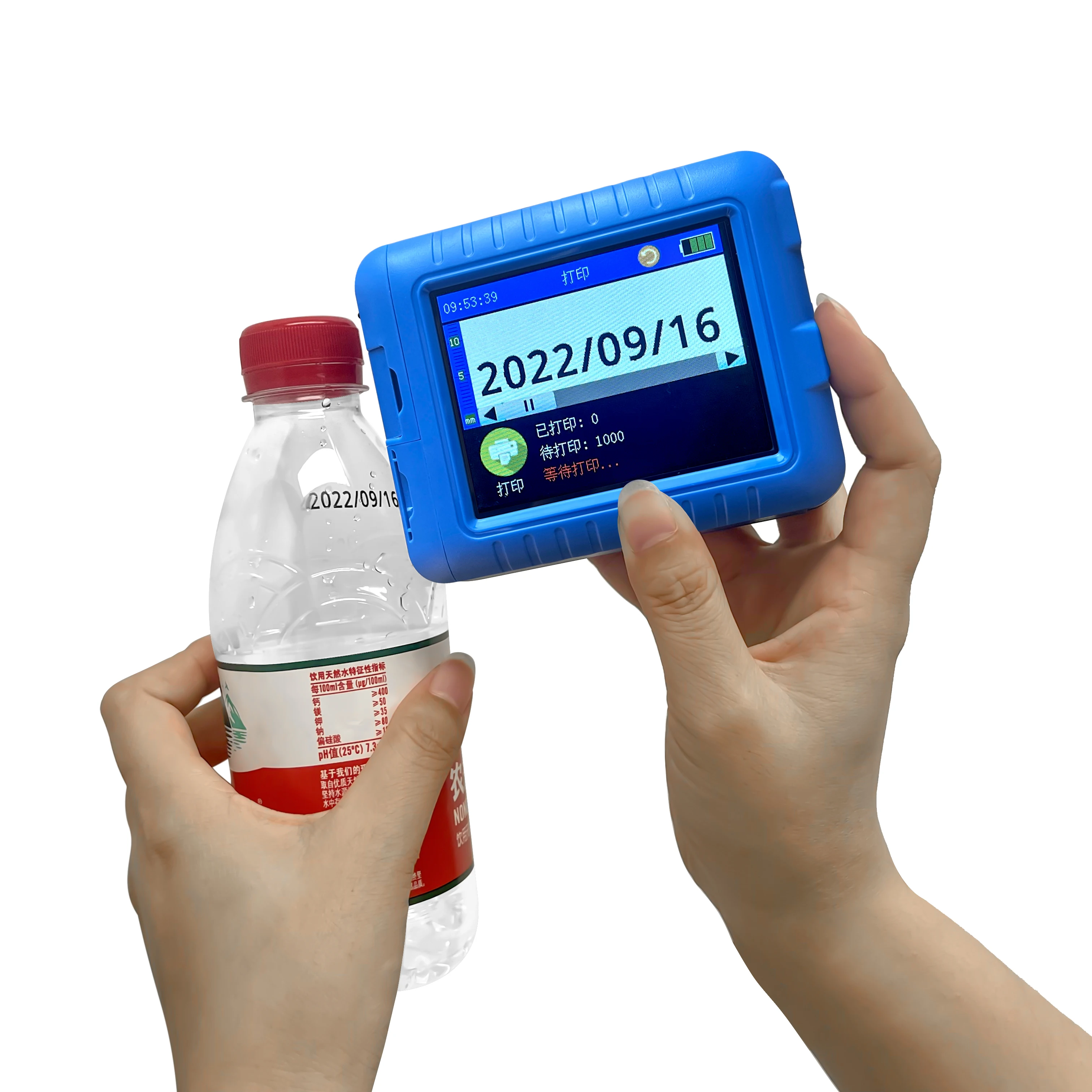 Faith 25 Languages mini Handheld Inkjet Printer label printer Number Logo Plastic impresora portátil photo printer 프린터
