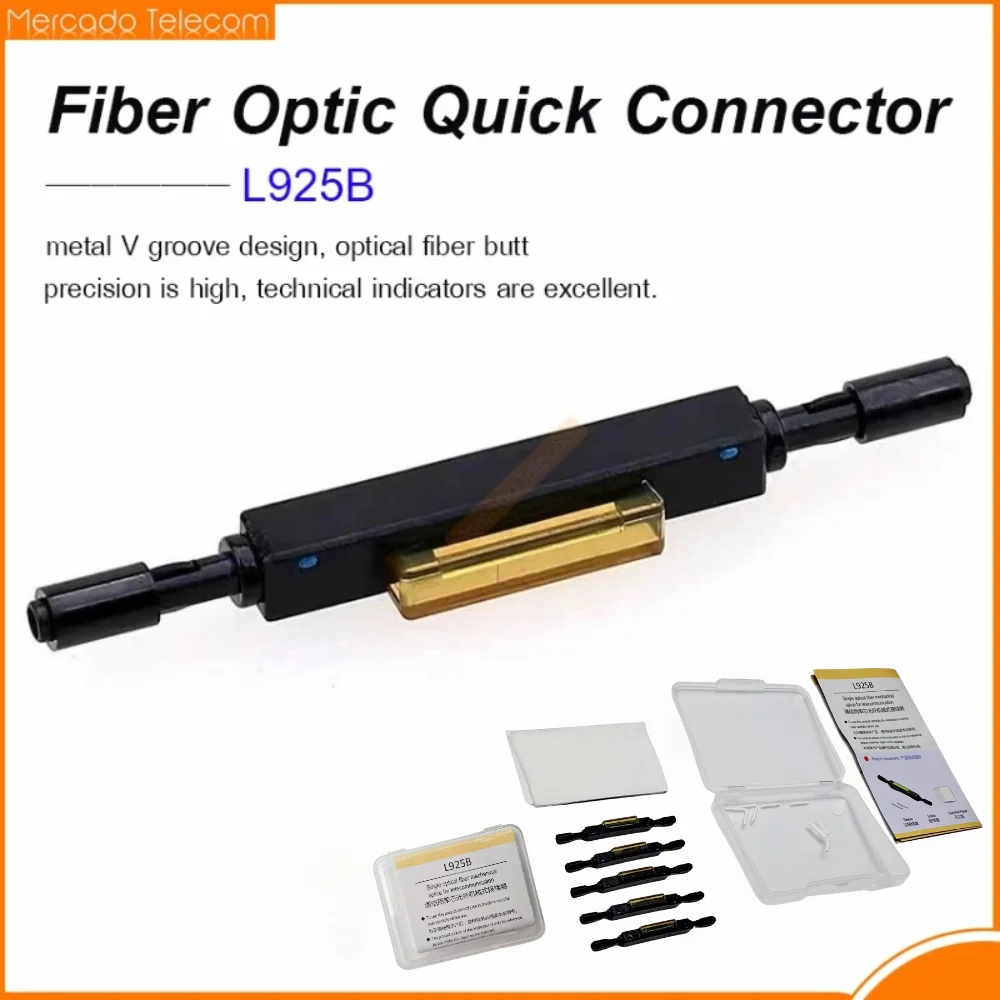 Brand New L925B Fiber Optic Quick Connector Optical Fiber Mechanical Splice for Drop Cable cold connector