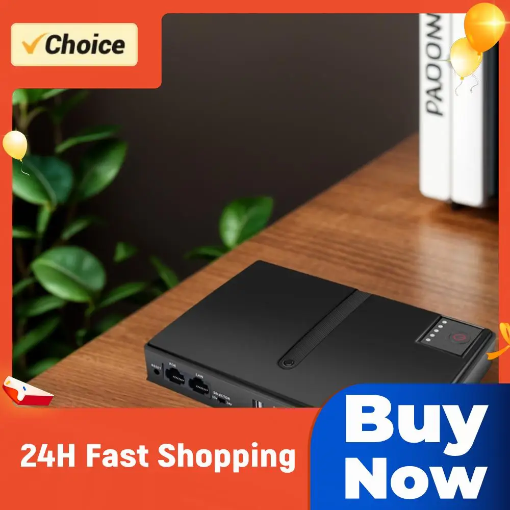 

Портативный источник питания DC1036P для роутеров, оптических модемов и мобильных телефонов, 5В/9В/12В, 36Вт, 10400мАч