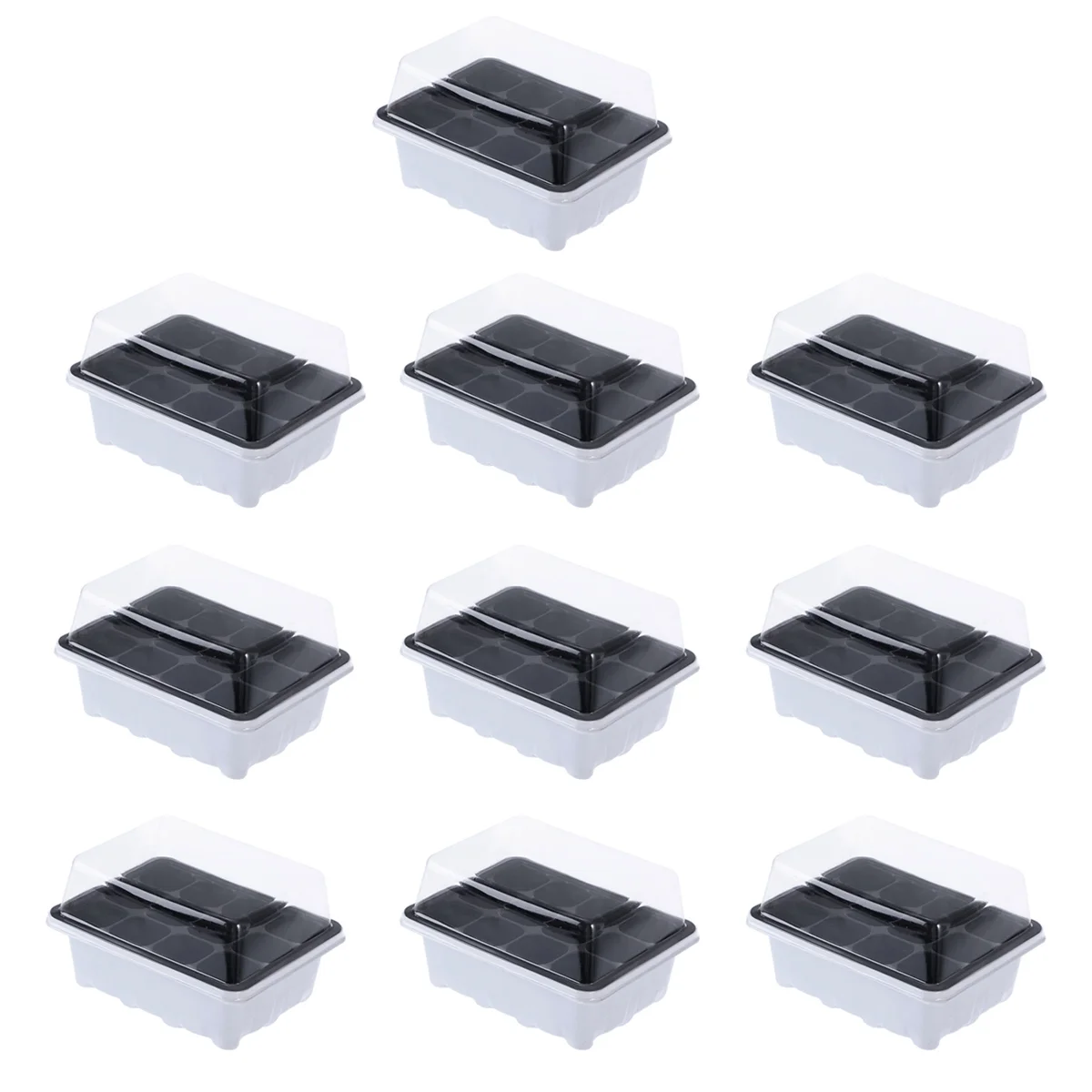 10 pacote bandeja broductor crescente bandejas planta jardinagem suprimentos grower starter bebê