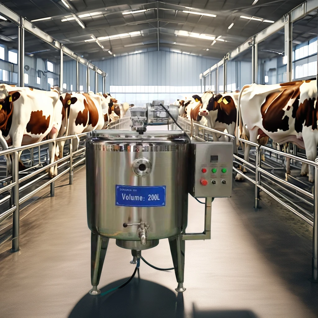 Single Chamber Milk Pasteurizer .300L Food Grade Stainless Steel Fruit Juice Pasteurization Machine