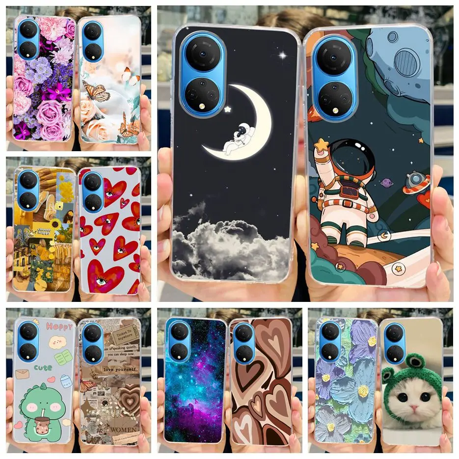 For Huawei Honor X7 Case CMA-LX2 CMA-LX1 Cute Fashion Painted Cover Soft TPU Phone Case For Honor X7 X 7 HonorX7 Back Cover Capa