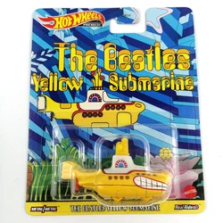 2023 Hot Wheels 1:64  The Beatles Yellow Submarine  HW Screen Time Diecast Car Toy for Boy Gift