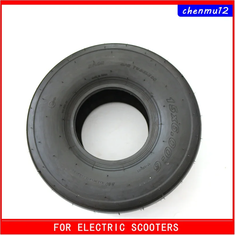 High quality 15X6.00-6 Tubeless tire 15*6.00-6 tyre for Electric Scooter 168CC Karting Go Kart Motorcycle