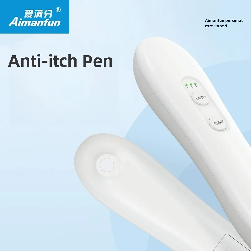 

Rechargeable Portable Mosquito Bite Itch Relief Pen Natural Anti-Itch Tool for Outdoor Camping Hiking Essential for Adults &Kids