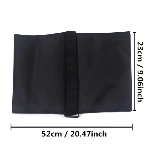 Imagen 2 del producto Juego de 1/2/4 bolsas de arena negras de alta resistencia, bolsa de arena para estudio de fotografía, película de escenario, alforja para soportes de luz, trípodes de brazos de pluma