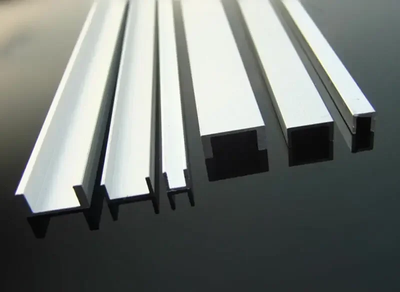 1 pz Lunghezza 100-400mm Alluminio U Profilo Canale FAI DA TE RC Modello di Auto Staffa Robot Per Le Installazione di Luce di Striscia LED