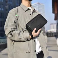 WEIXIER New Men Crossbody Sports Shoulder Bags Oxford Cloth Man Fashion Can hold 7.9 inch iPad Water Proof Cell Phone bags bolso