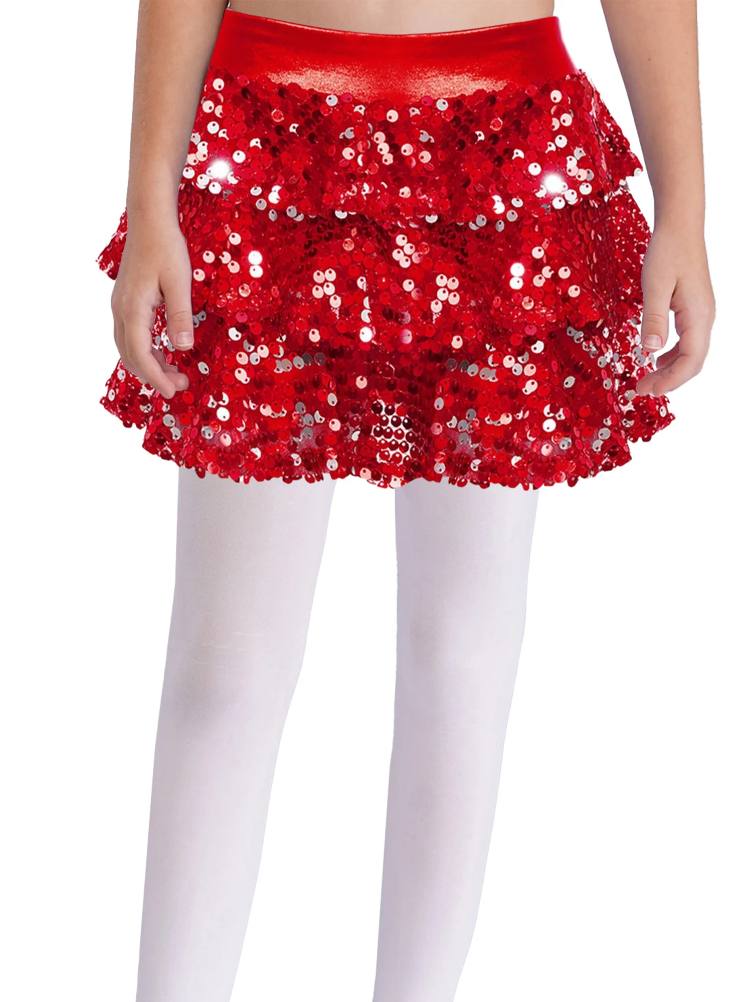 Childs Sequined Jazz Dance Costume Streetwear Kids Girls Party Clothes Sets Outfits Childs Baseball Jackets Hip Hop Costumes