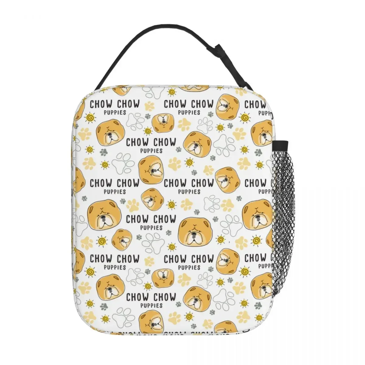 

Chow Chow Dog Merch Insulated Lunch Bag For Travel Puppies Owner Storage Food Boxes Portable Thermal Cooler Lunch Boxes