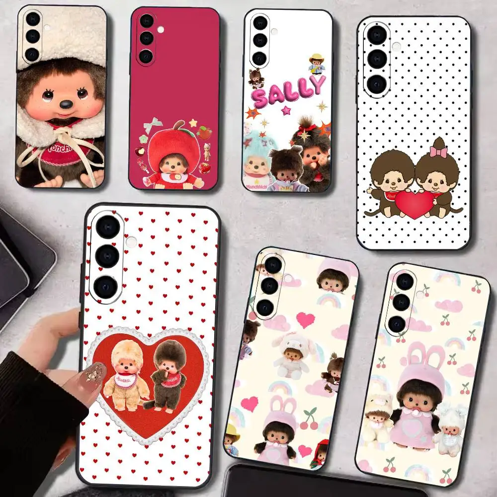 Cute M-mon C-chhichis-s    Phone Case Silicone Soft For Samsung Galaxy A73,A72,A71,A70,A53,A52,A51