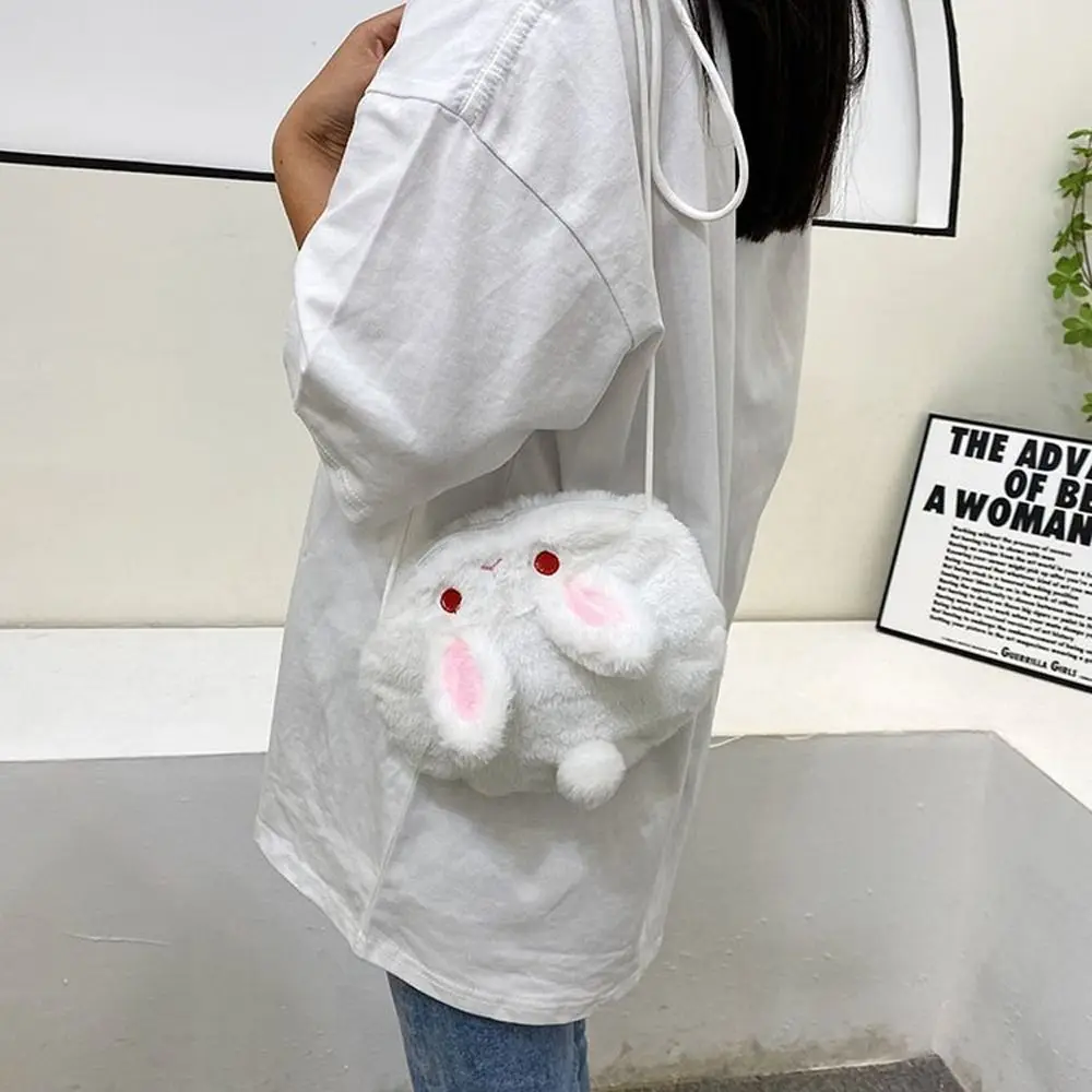 Coin Purse  Phone Bags Animals Rabbit Shoulder Bags Women Messenger Bags Cartoon Crossbody Bags Children Purse Wallets