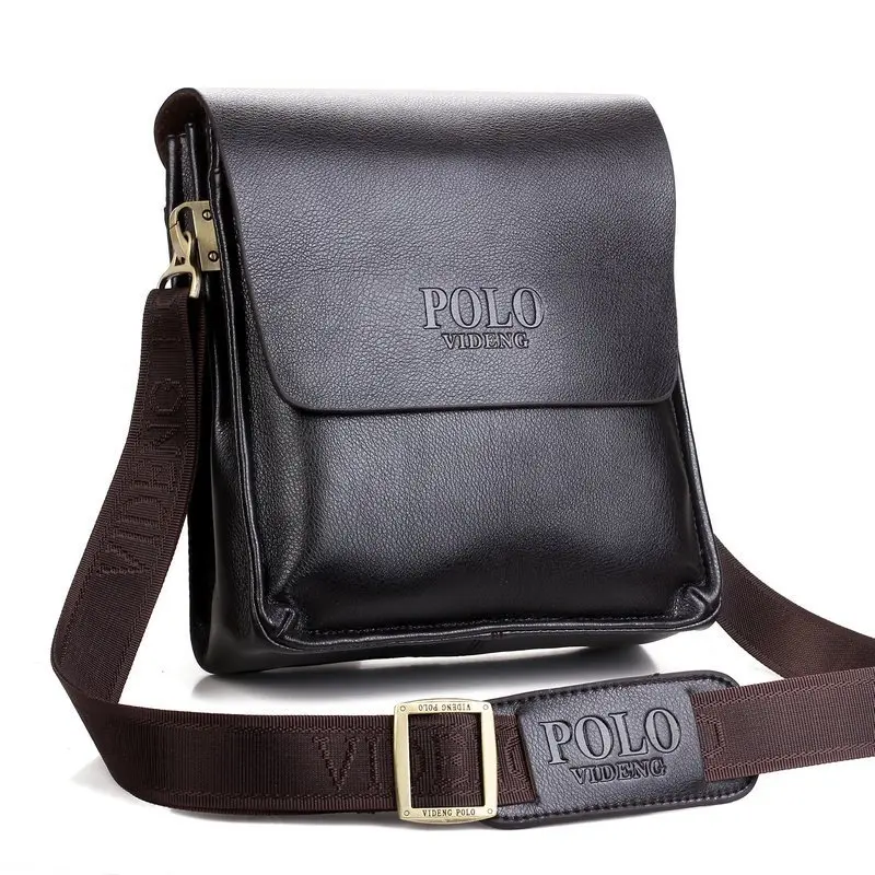 New Men's Shoulder Bag, Men's Bag, Casual Crossbody Bag, POLO Vertical Business Document Men's Bag Bags