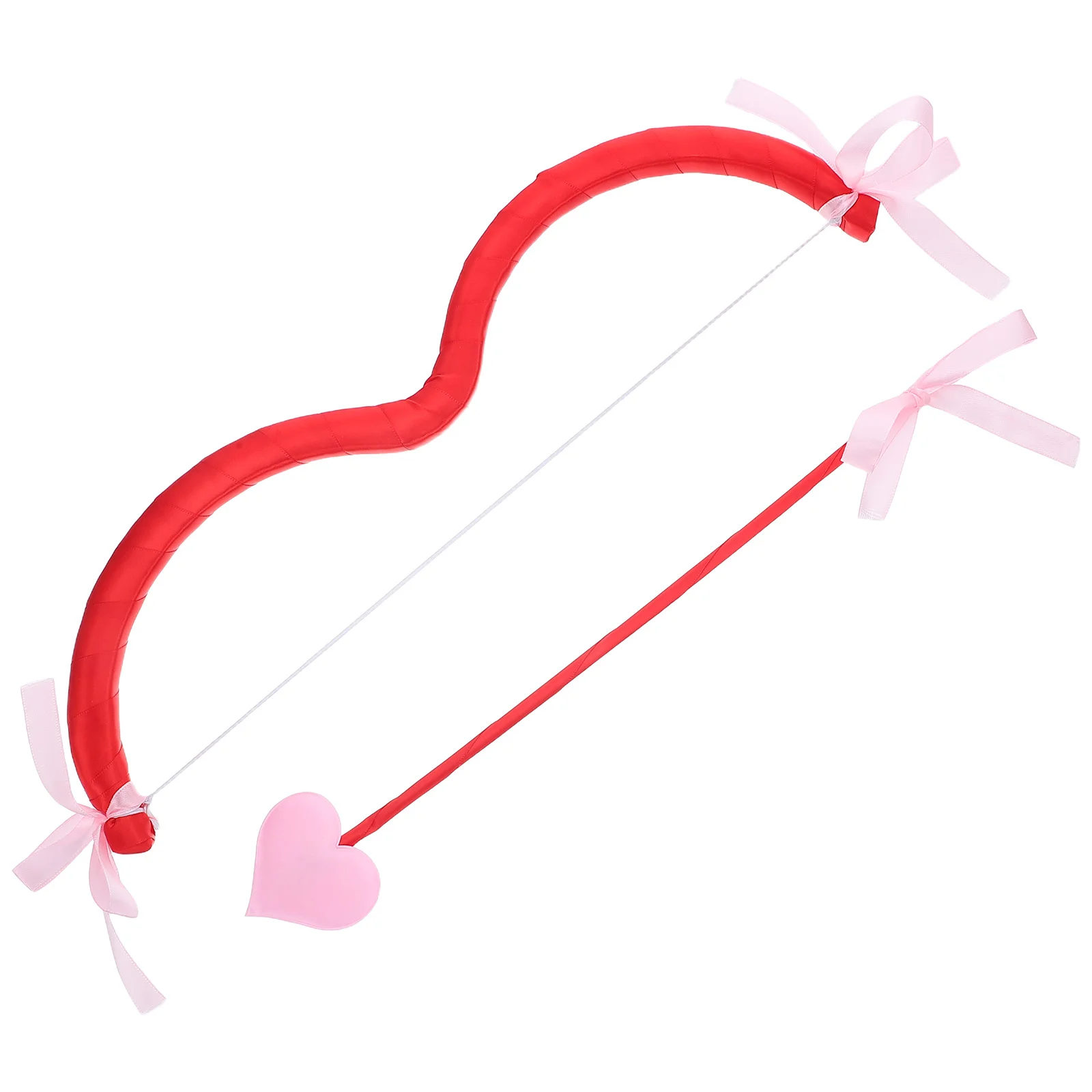 

1Set Cupid Bow and Arrow Foams Cosplay Party Costume Props Adorable Exquisite Valentine Gift Cupid Arrow Cosplay Party Bow