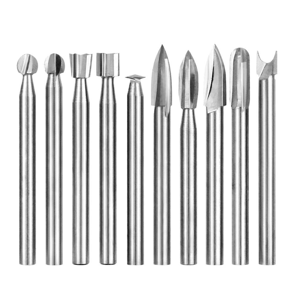 Sculpting Experience As Pictures Show Engraving Tool Set High-Speed Steel Bits Artisan Tools Carving Fine Details