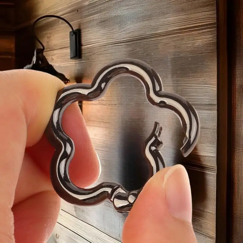 5 قطعة نجمة بطة زهرة شكل الربيع حلقة مفتوحة مشبك حلقة تسلق المفاجئة كليب لحقيبة جلدية حقيبة يد حزام حزام موصل