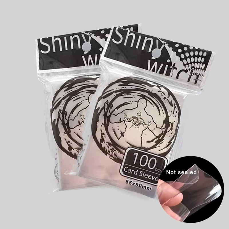 4/8/12/16/20/24Bag Card Sleeves Transparent Card Protector 65x90mm Size Available Waterproof Cards Collection Storage Supply