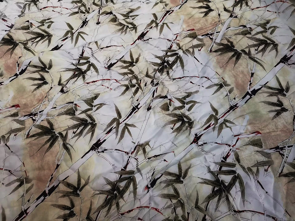 1 Meter X 1,35 Meter Hochwertiger Viskose-Stoff Rayon-Popeline Kleider- und Hemdenmaterial Großhandel – Detail 11