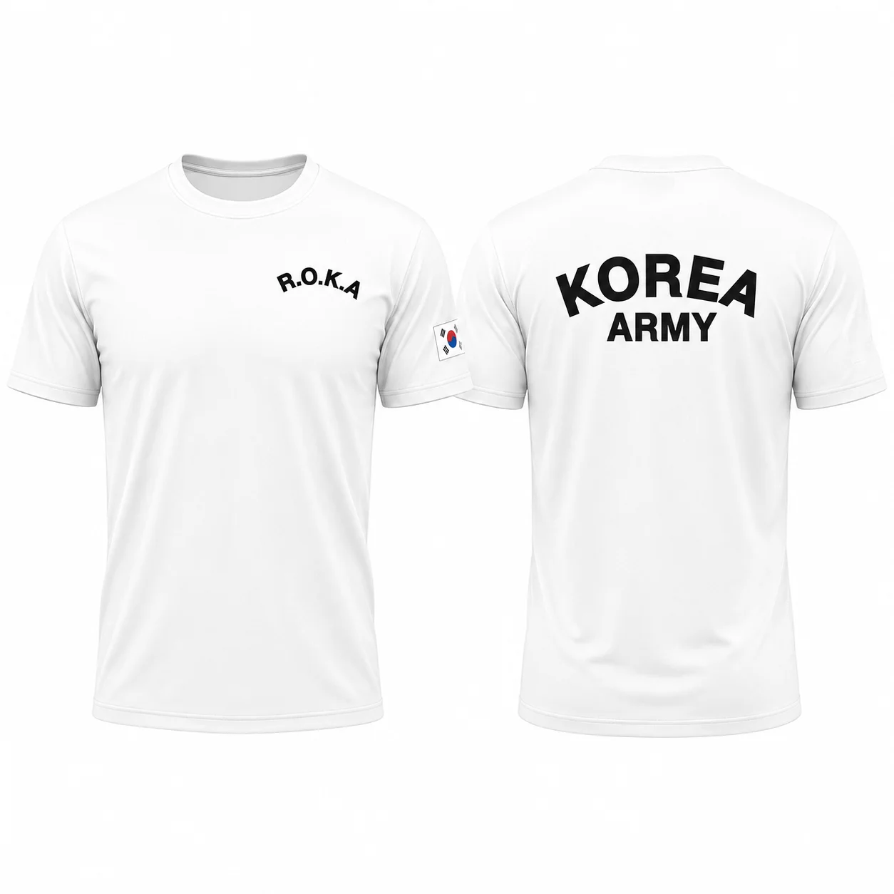 Army quick-drying printed short-sleeved T-shirt, a streetwear item for both men and women, suitable for sports activities.