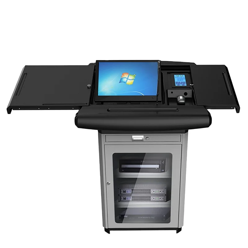 Teacher's Computer Table S700 Multimedia Controller University Classroom Smart Podium
