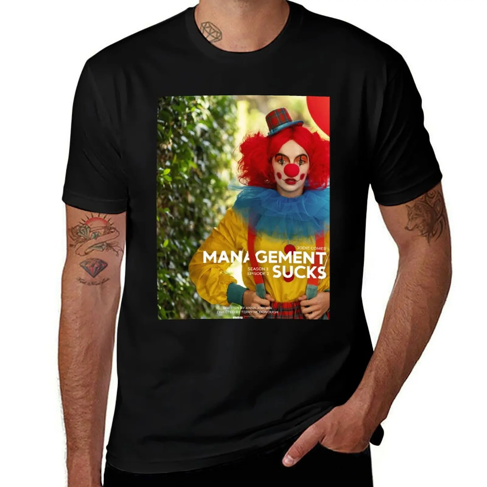Management Sucks 3x02 - Killing Eve Poster T-Shirt t shirt man designer T-Shirt