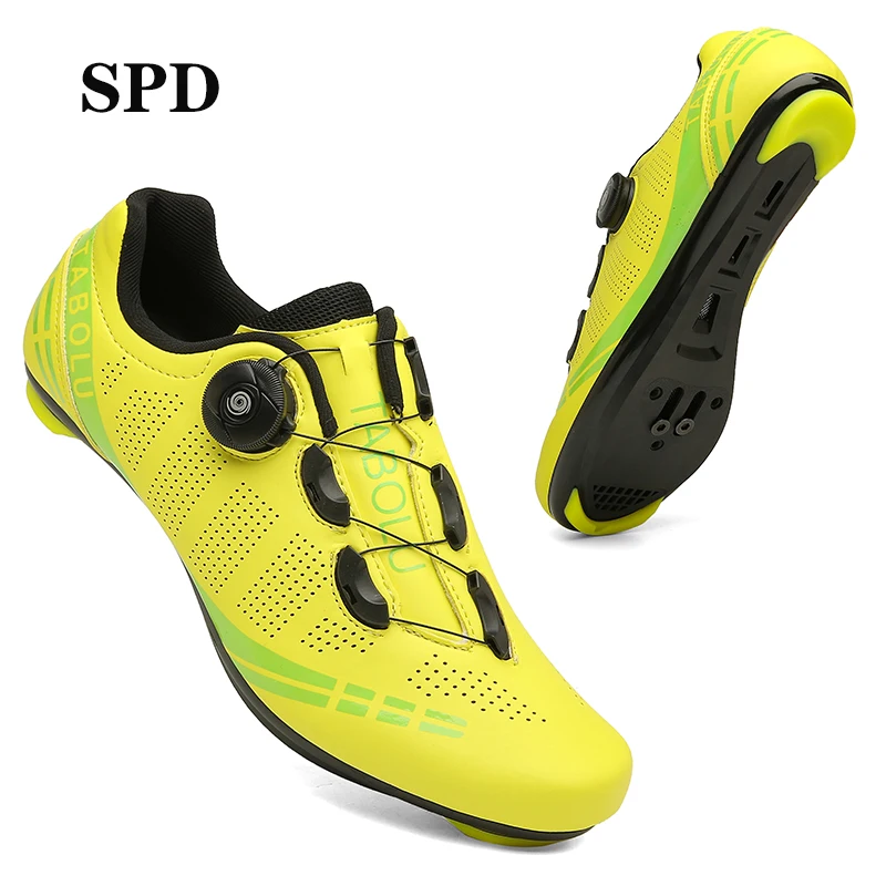 Rennradschuhe Upgrade Hochwertige Herren-SPD-Selbstverriegelungs-Rennradschuhe Damen Outdoor Atmungsaktive Radschuhe – Detail 16