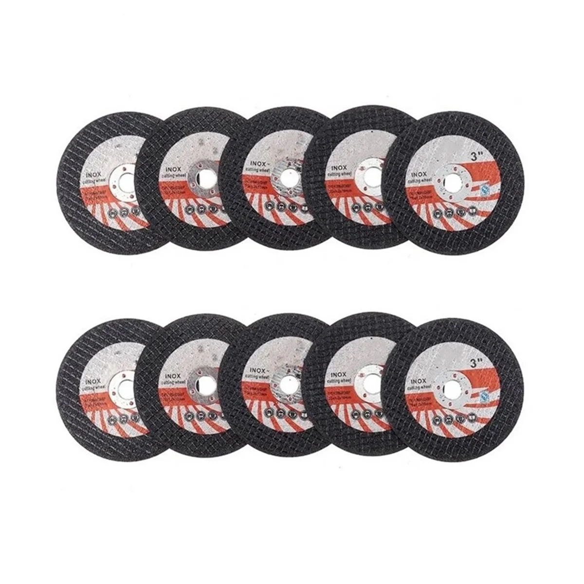 

AU35 10PCS 75Mm Mini Cutting Disc Circular Resin Grinding Wheel for 10Mm Bore Angle Grinder Wood Tile Cutting Disc Power Tool