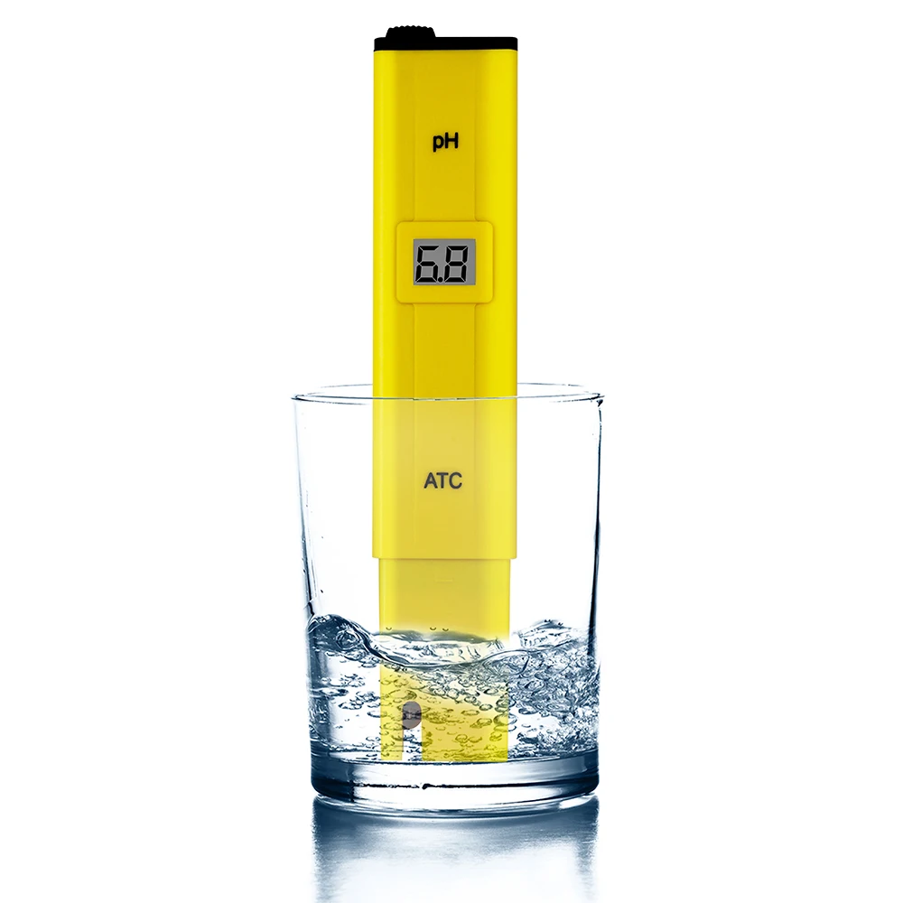 High Accurate PH Meter PH Value Test Pen Portable Digital Water Quality Tester 0-14pH Pocket Water Detector for Aquarium Pool