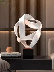 Modern minimalist geometric sculpture art abstract artwork living room decoration hotel model room decoration office