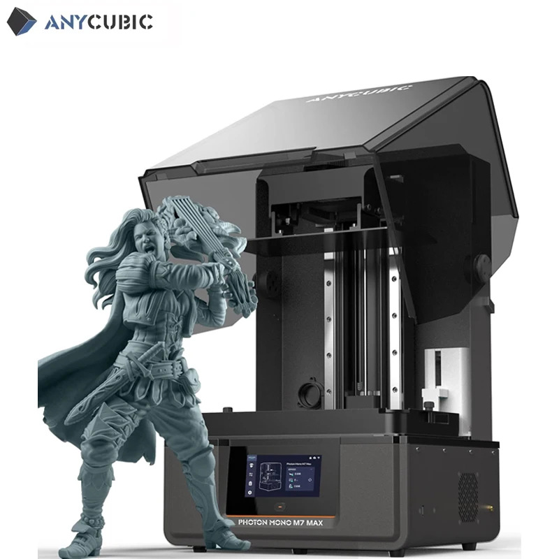 ANYCUBIC Photon Mono M7 Max AE LCD 3D Printer 14.7L Ultra-Large PPrint Volume LCD Resin 3D Printer Print Size 298x168x300mm