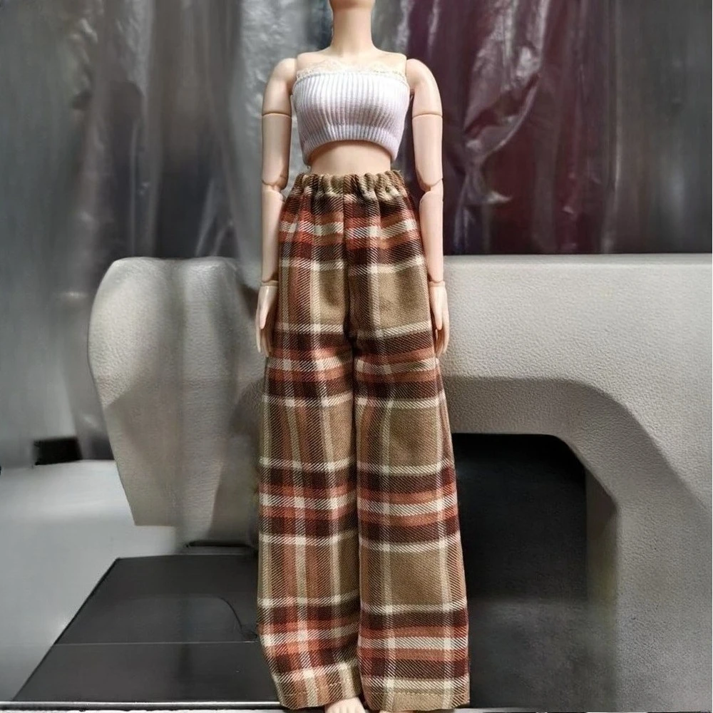 

1/6 1/4 1/3 Doll's Clothes for 30/45/60cm Bjd Doll Pants, Tops Dress Up Play House Girl Toys Fashion Doll Accessories, No Doll