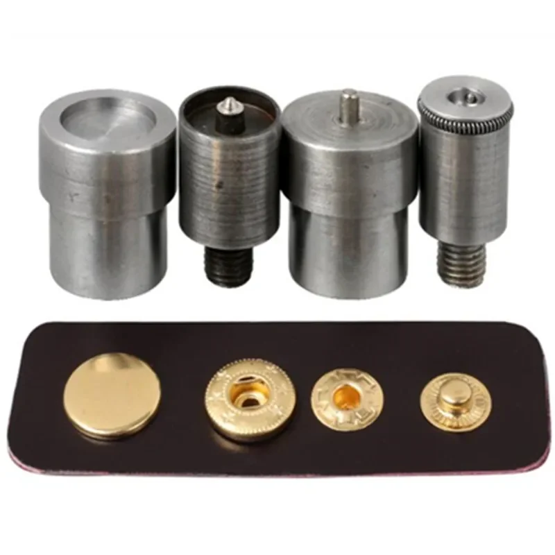 Metal Snap Buttons Mold for Hand Pressure Machine, Button Tool, DIY Sewing Dies 201, 633, 655, 831, 501/503