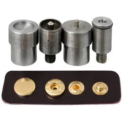 Metal Snap Buttons Mold for Hand Pressure Machine, Button Tool, DIY Sewing Dies 201, 633, 655, 831, 501/503