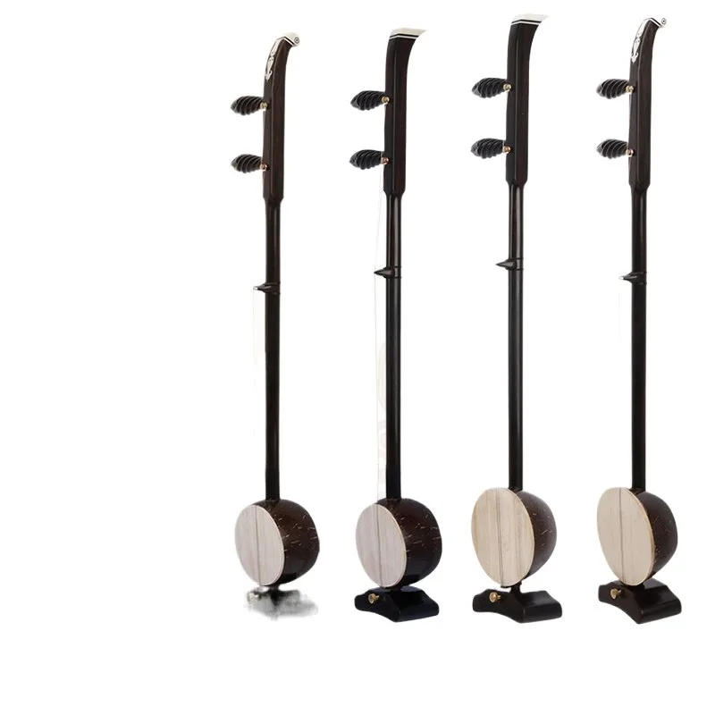 Red sandalwood old material professional playing treble alto Qin cavity banhu musical instrument