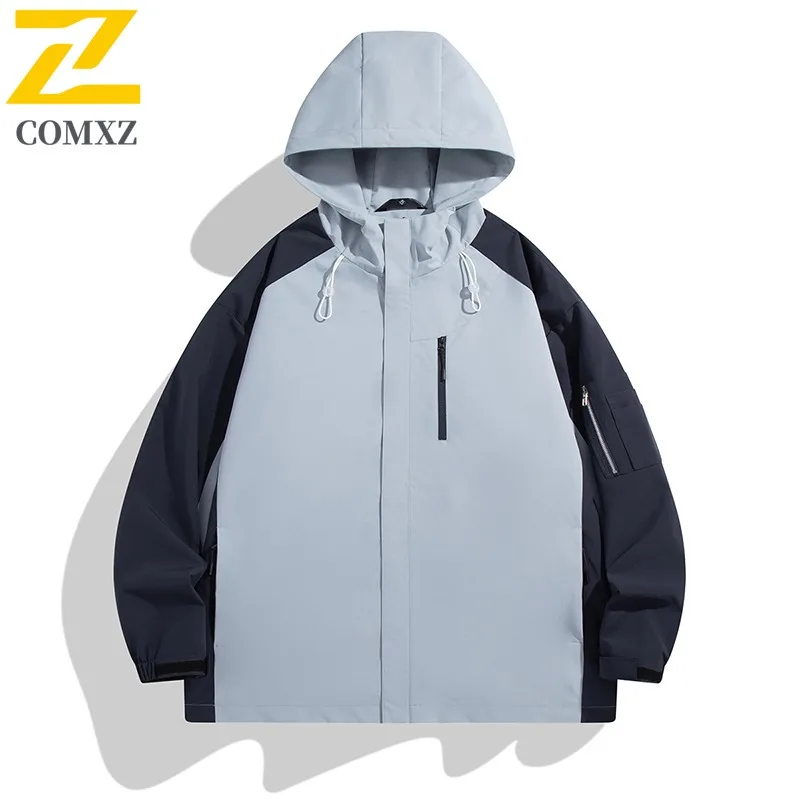 Maxbarley 2025 veste pour hommes en plein air Style montagne vestes coupe-vent à la mode aventure Durable confortable printemps automne vêtements