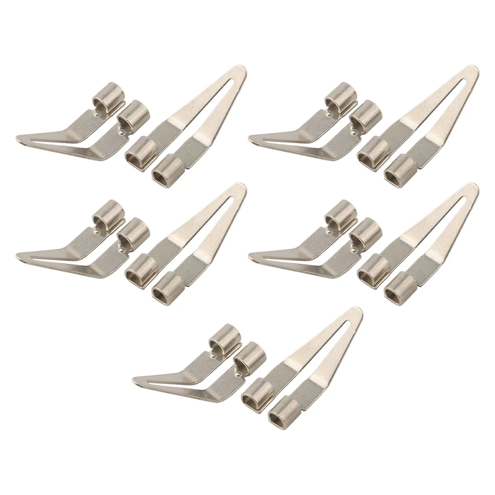 

Welding Accessories Welder Soldering Iron Tips Fast And Efficient Operation Metal Material Open Buckle Interface Silver Color