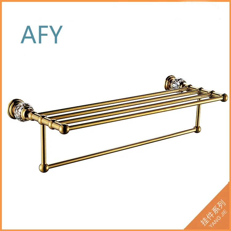 Copper Towel Rack for Kitchen and Bathroom Accessories Wall Mounted Towel Holder for Bathroom and Toilet Towel Bar for Home