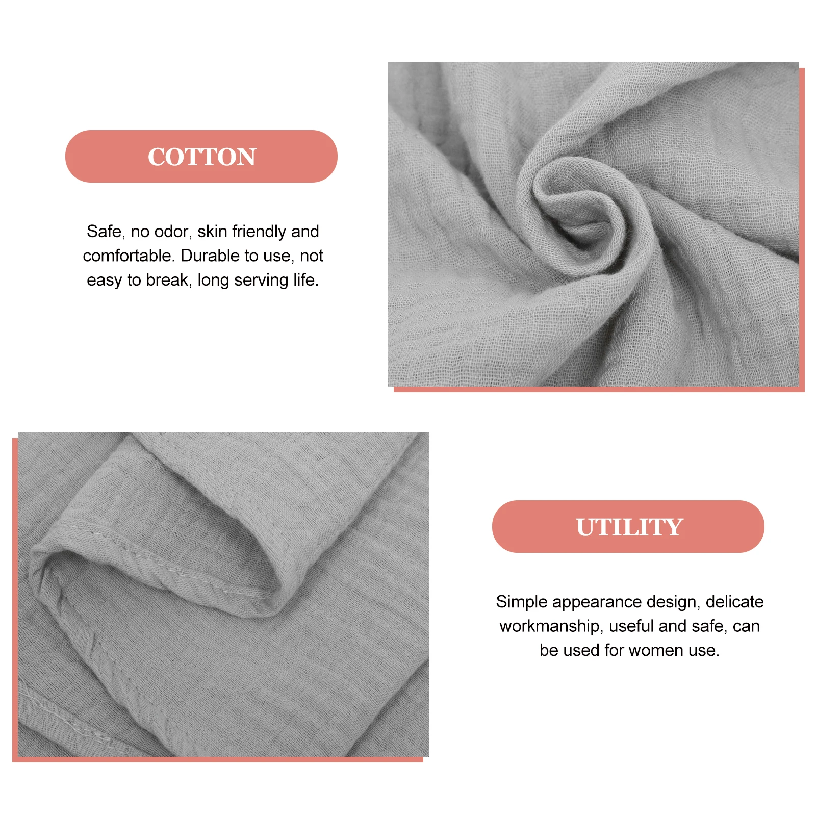 

Nursing Cover Apron Feeding for Mom Towel Cotton Shawl Baby