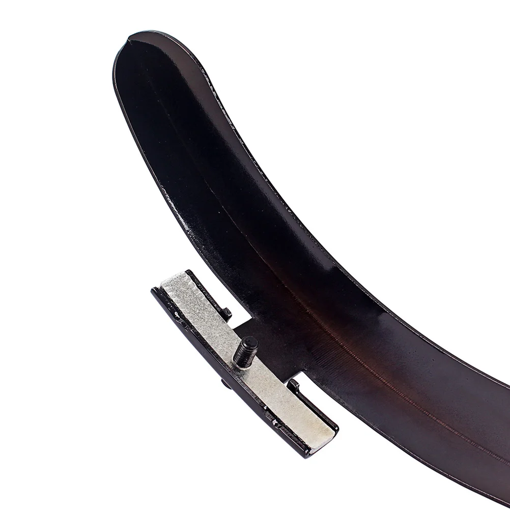 

Black Banjo Protector Zinc Alloy Armrest Single Leg Mirror Finish Replacement Parts Vintage Restoration Banjo Armrest