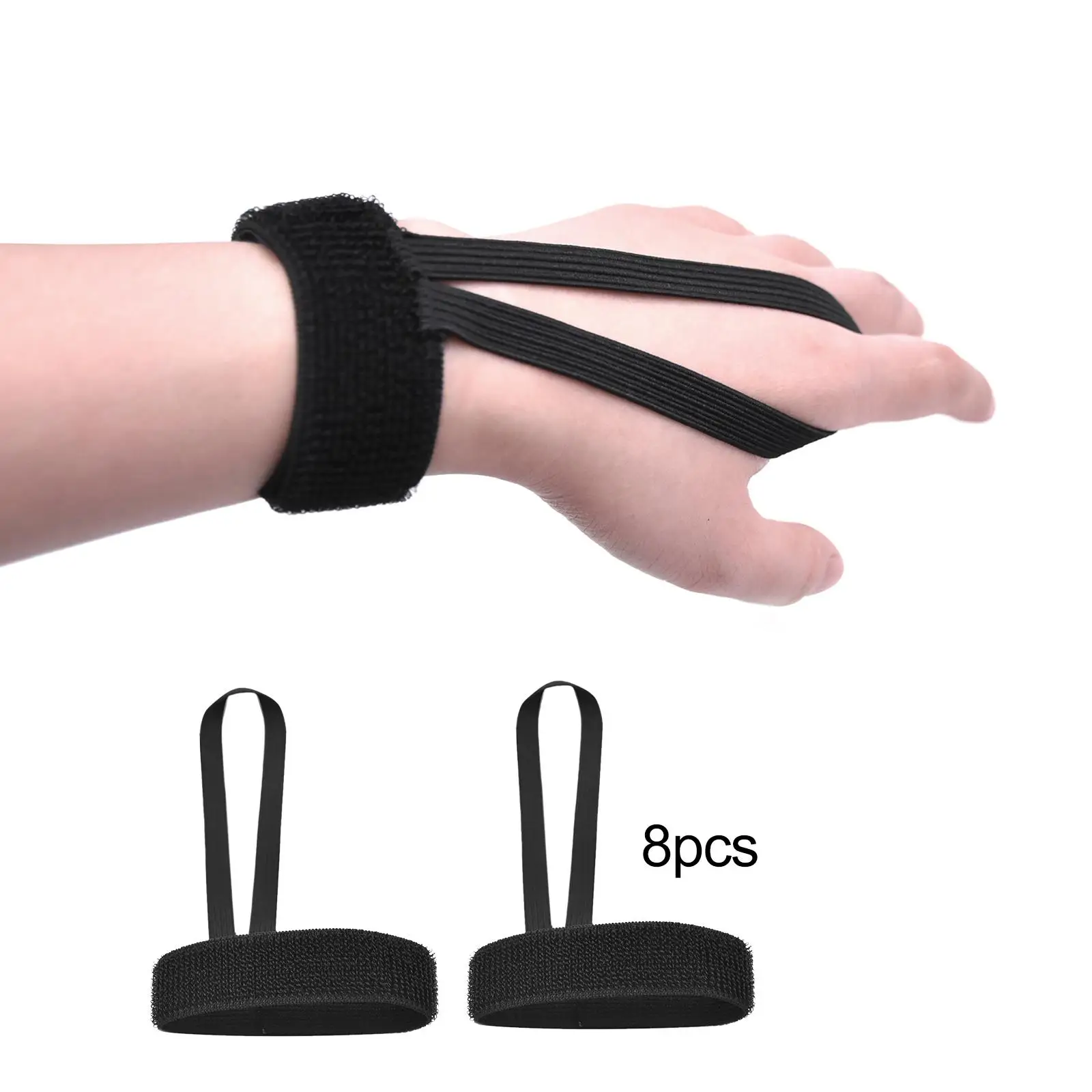 8Pcs Referee Wristband Adjustable Professional Football Down