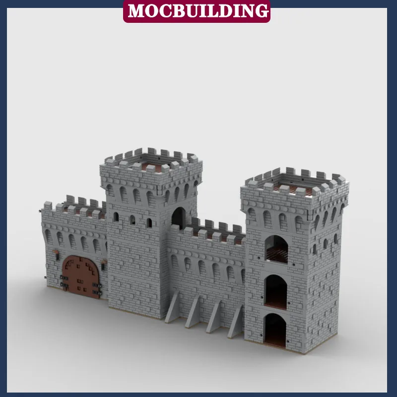 Modul Schloss Modell Baustein Montage MOC Film Architektur Sammlung Serie Puzzle DIY Spielzeug Geschenke